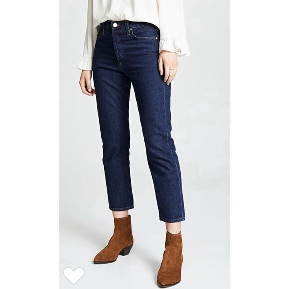 Goldsign Low Slung Straight‎ Leg Jeans in Covell Size 26 - Picture 1 of 12